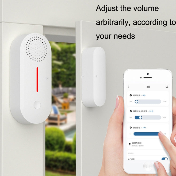Tuya WiFi Sound And Light Door Magnetic Doors Windows Alarm Scene Linkage APP Reminder, Sound And Light Door Magnetic Sensor Tuya WiFi Sound And Light Door Magnetic Doors Windows Alarm Scene Linkage APP Reminder, Sound And Light Door Magnetic Sensor
